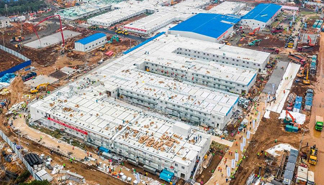 Коронавирус 2020: в Китае завершили строительство специальной больницы