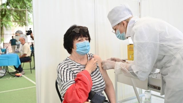 В Одессе открыли центр вакцинации от Covid-19