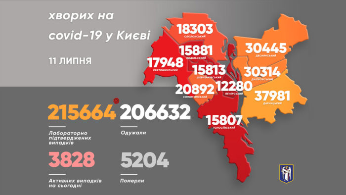 Коронавирус в Киеве: один человек умер (Карта) Фото 1