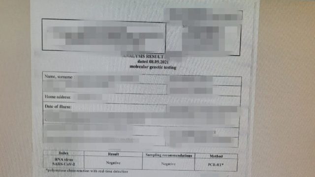 Фальшивые тесты и сертификаты: в Чернигове разоблачили схему изготовления Covid-справок