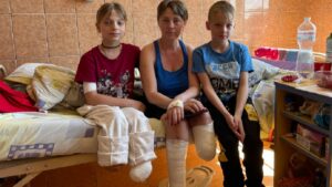 сім'я з Краматорська з ампутаціями