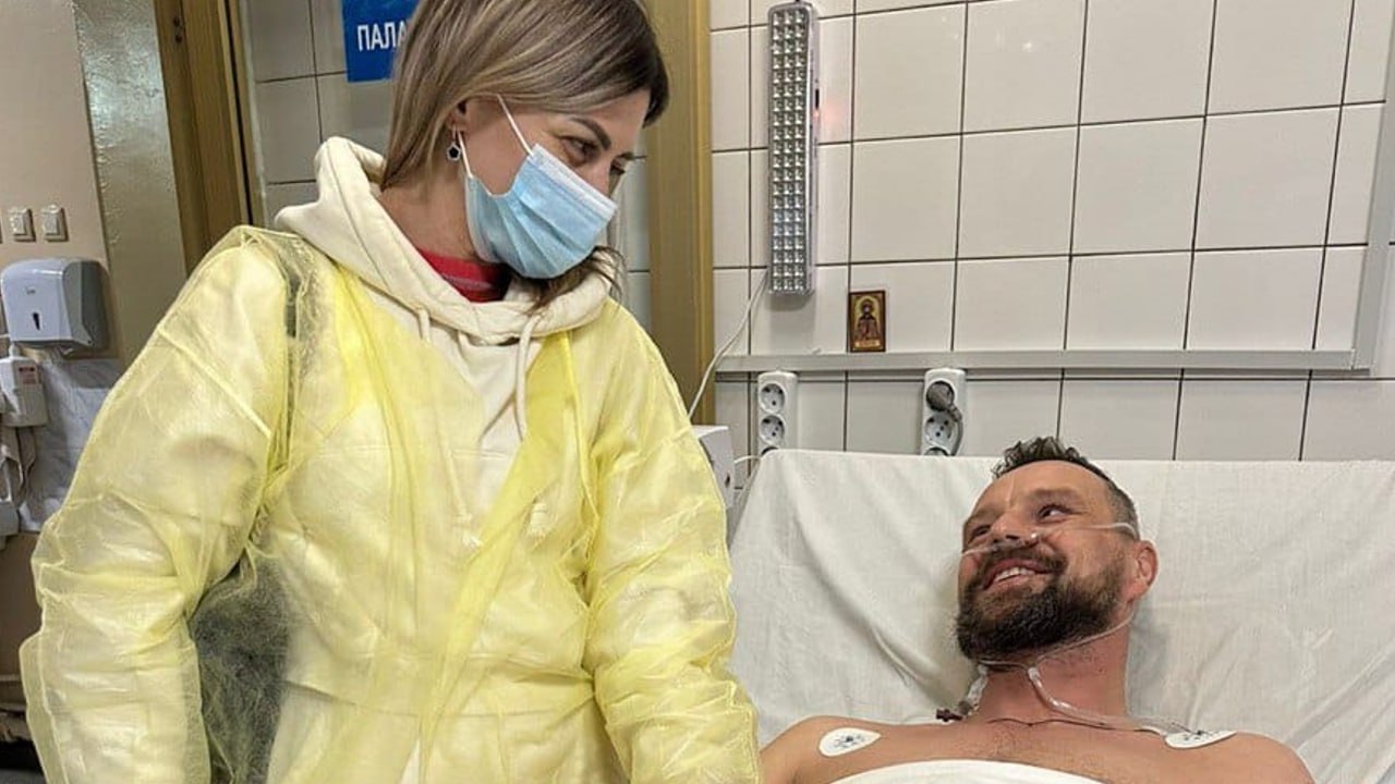 поранений з дружиною