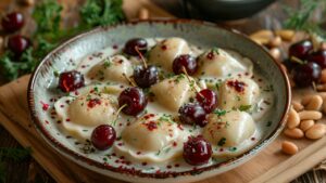 Вареники з вишнею