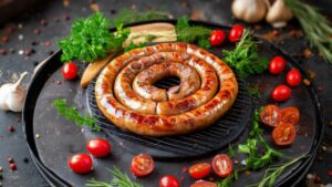 Як смачно запекти домашню ковбасу, щоб не потріскалася