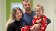 пацієнтка з батьками